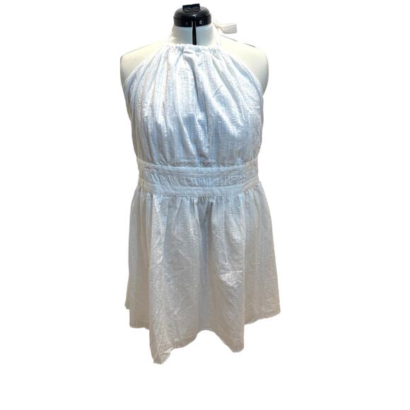 Target Women’s White Halter Dress – Size 3X – NWT – Summer Resort Wear - Picture 2 of 8